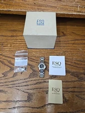 Ladies ESQ E5327 Watch With Box And Manual Plus Etra Links