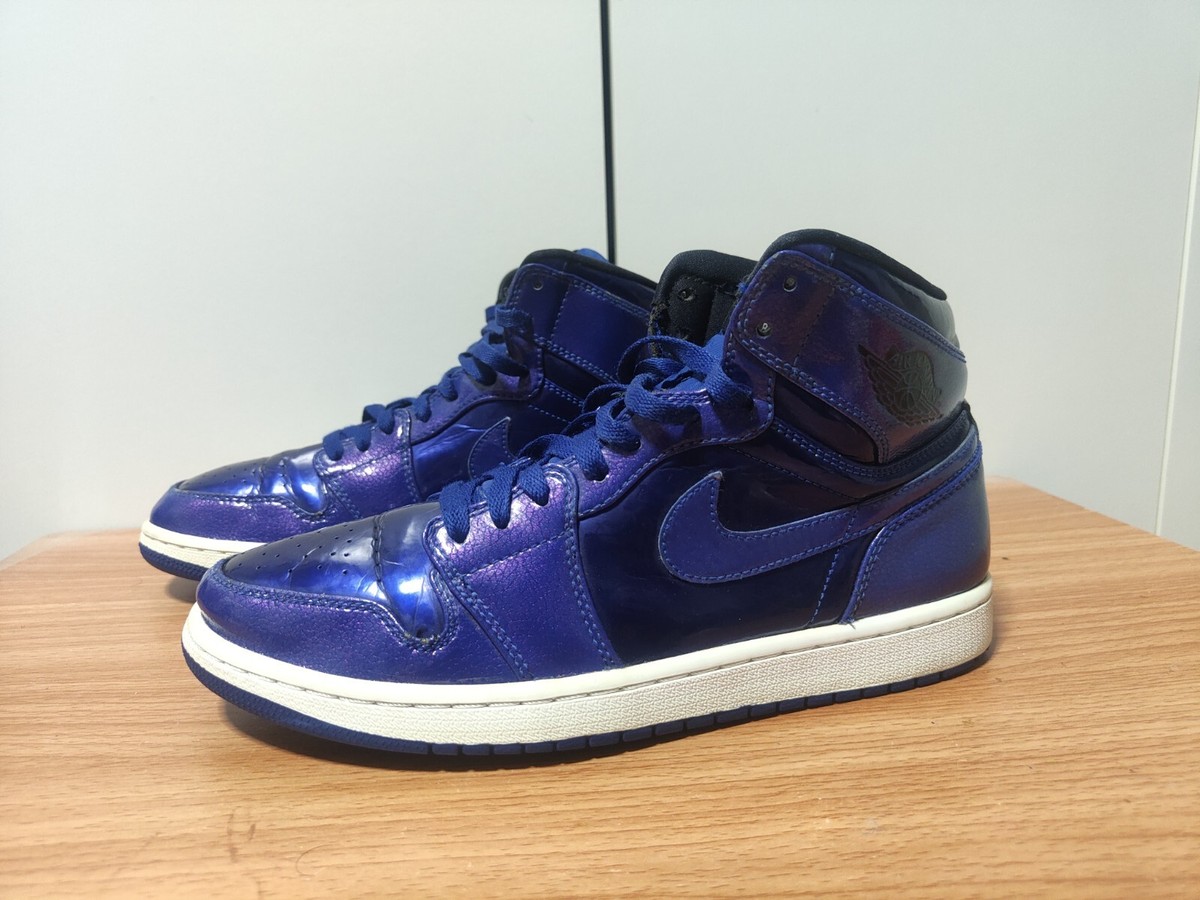 Nike Air Jordan 1 High Deep Royal 2016 Size 9.5 us 332550 Nike Air Jordan 1 High Deep Royal 2016 Size 9.5 us 332550