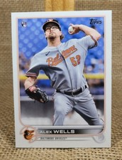 2022 Topps Series 1 Alex Wells RC Baseball Card #118 Orioles FREE S&H