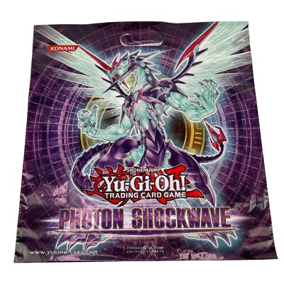 Yugioh Photon Shockwave Release Day Game Store Bag 10th Anniversary