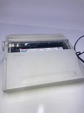 Brother AX-500 Word Processing Electric Portable Typewriter Working