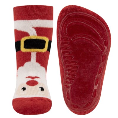   EWERS   Stoppersocken ABS Socken Soft Step ''Weihnachtsmann'' rot #221147