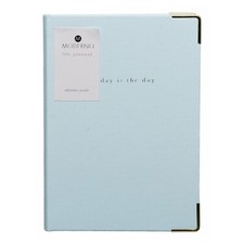 Moderno Pale Blue Linen A6 Journal
