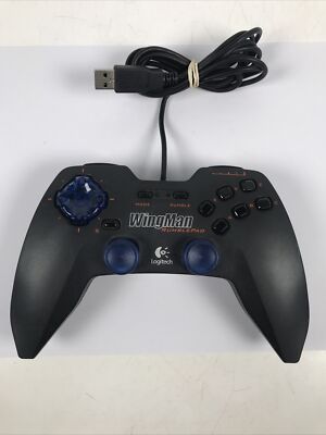 Logitech Wingman Rumblepad USB Controller  Works Great