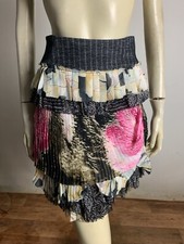 DIANE VON FURSTENBERG Silk Wool Mix  Skirt Sz 6 AU - BUY Any 5 Items = Free Pos