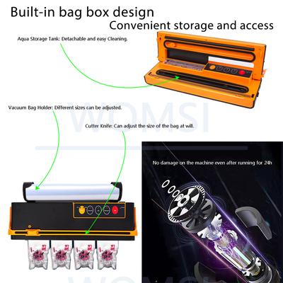 food saver bag holder