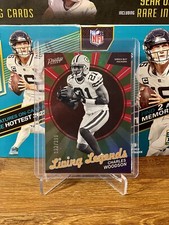 Charles Woodson 2023 Prestige Living Legends Xtra Points Red Parallel /399 #LL-9