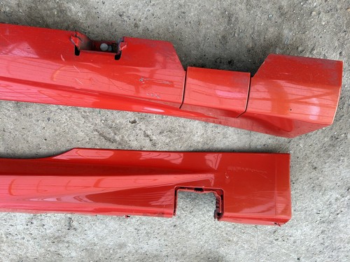 Ford Fiesta Zetec S ST-Turbo 3 Door Side Skirts Set Molten Orange Mk7 2008/2017 - Picture 8 of 8