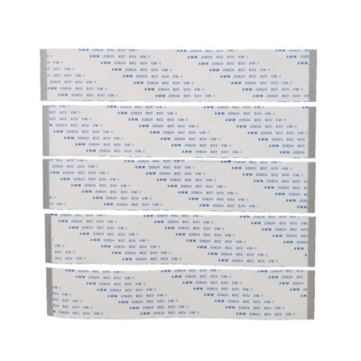 15cm 55Pin 0.5mm Pitch FFC FPC Flexible Flat Cable AWM VW-1 20624 80C 60V Type A