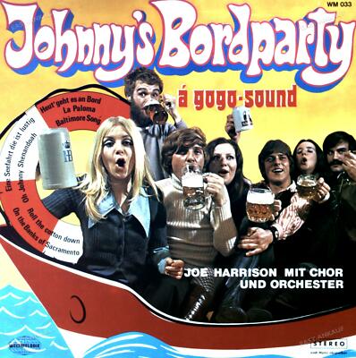 Joe Harrison - Johnny's Bordparty LP (VG+/VG+) '