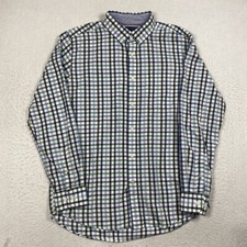 Tommy Hilfiger Shirt Classic Fit Mens Medium Multicolor Button Down Long Sleeve