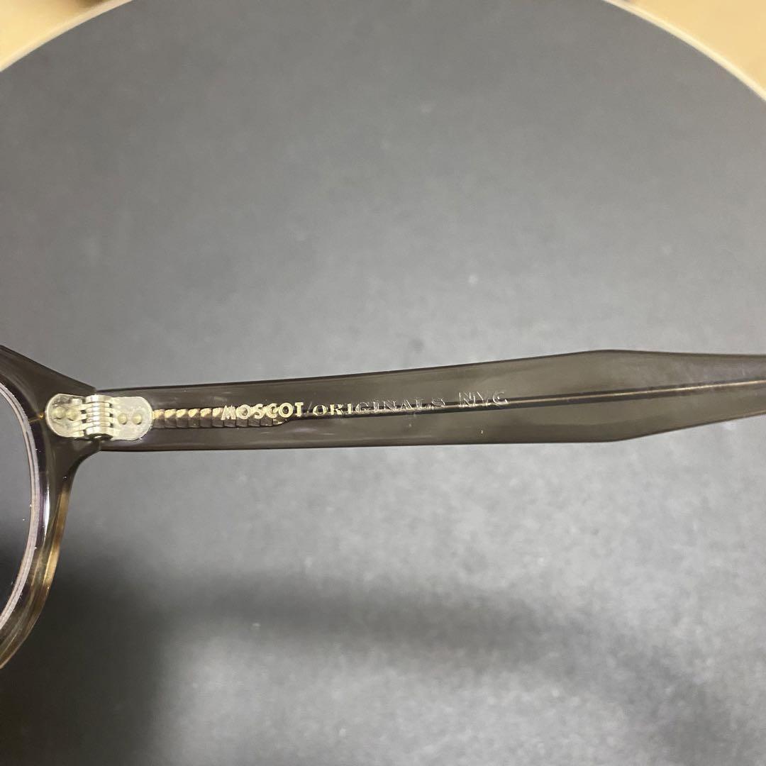 MOSCOT LEMTOSH 46 24-145 SUNGLASSES BROWN ASH FRAME CLEAR MOSCOT LEMTOSH 46 24-145 SUNGLASSES BROWN ASH FRAME CLEAR
