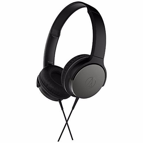 audio technica ATH-AR1 Portable Folding On-Ear Headphones Black NEW F/S - Picture 2 of 4