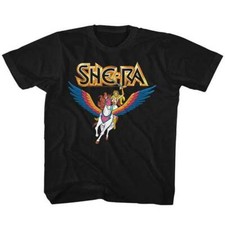 Masters Of The Universe She Ra Riding Swiftwind Youth T Shirt 2T-YXL