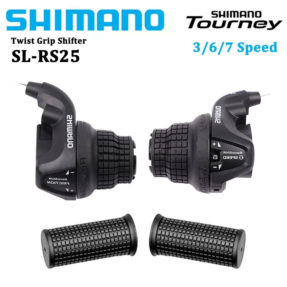 Shimano Revoshift SL RS25 3 6 7 18 21 Speed Bike Twist Shifter Lever MTB Parts