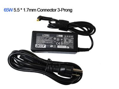 Acer Liteon PA-1300-04 PA-1650-01 PA-1600-07 PA-1650-86 65W AC Charger Adapter