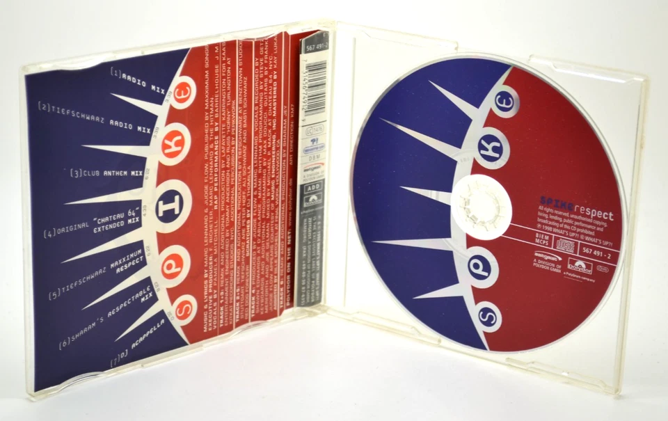 Spike – Respect (Single CD 1998) - Bild 2 von 2