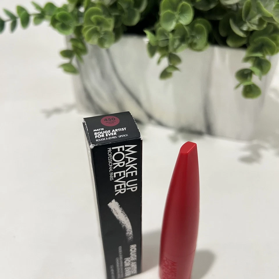 Makeup Forever Longwear Intense Lipstick - 450 DRAMATIC PLUM - 2G/0.07OZ - Image 2 of 4