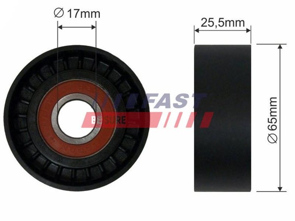 Spannrolle Keilrippenriemen Fast FT44540 FüR Opel Astra A04 Caravan Combo X12 CC-image