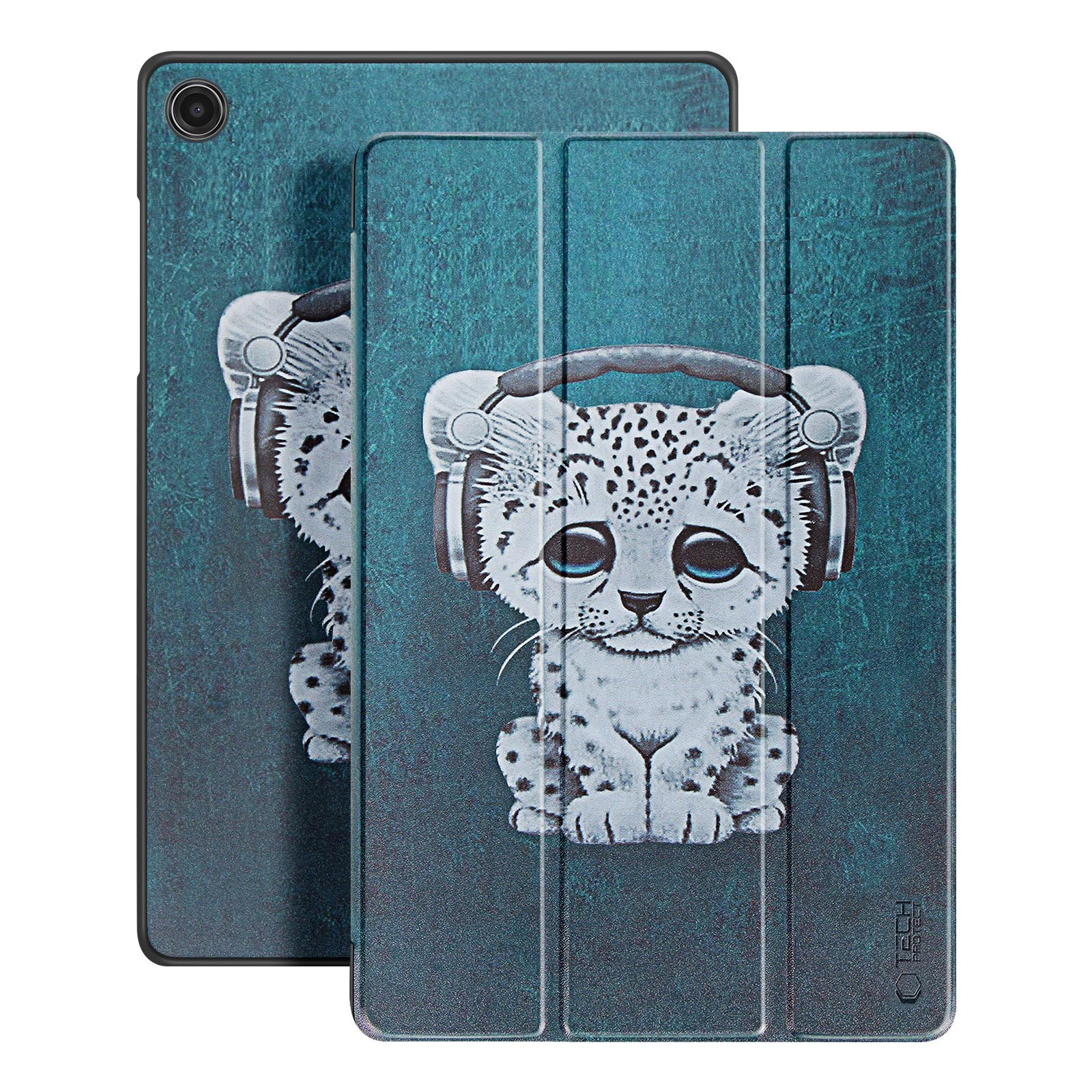 Coque chat Galaxy Tab A11 Plus étui tablette protection rabat support - 2