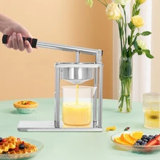 Manual Juicer With Measuring Cup Manual Juice Squeezer Flat Juice Extractor