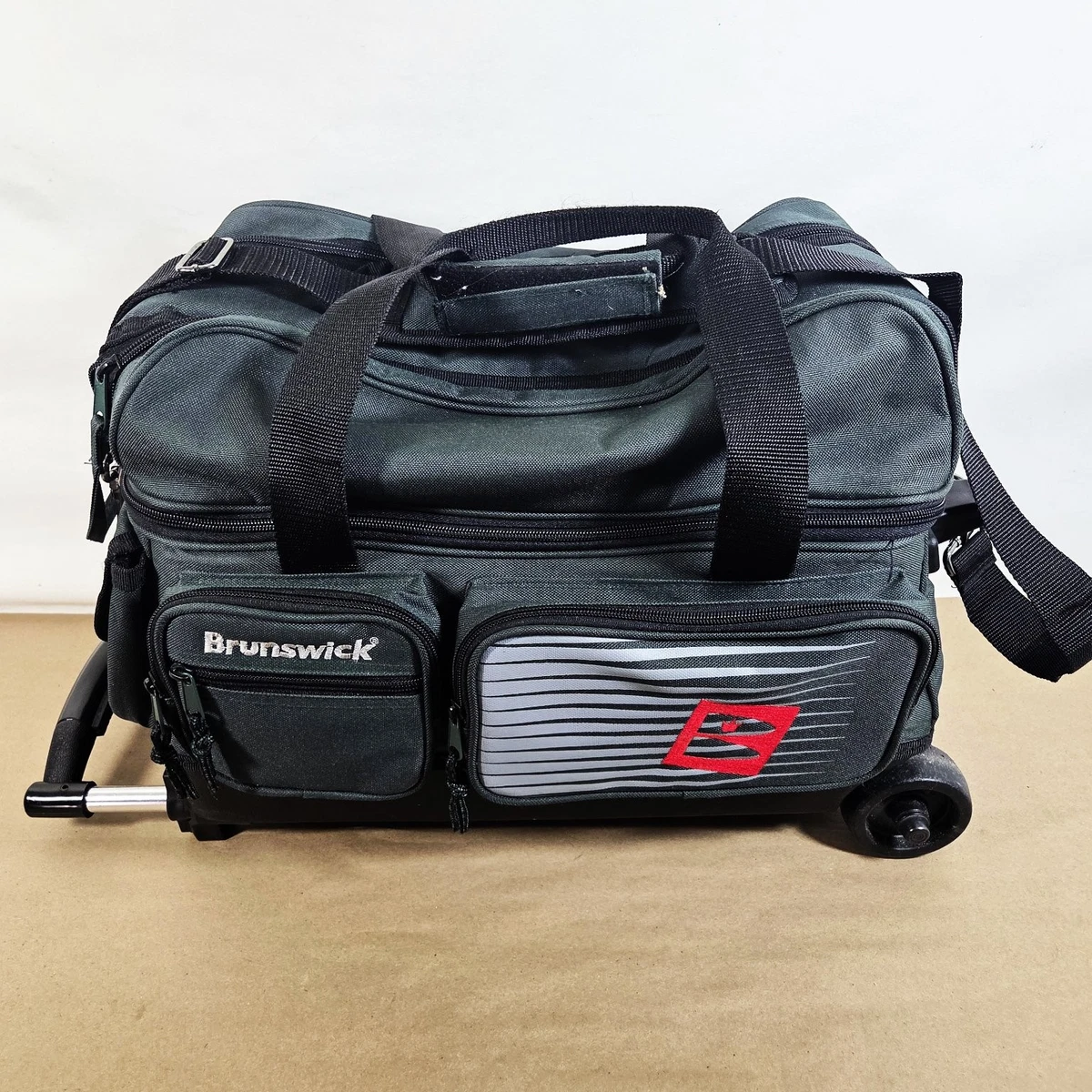 【美品】Brunswick クラウン2ボールローラー 黒×金 2ボール用 Brunswick 2 Bowling Ball Bags for sale | eBay