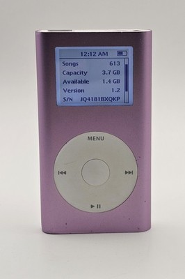 Apple iPod Mini - Model A1051 - 4GB - 1st Generation - Pink