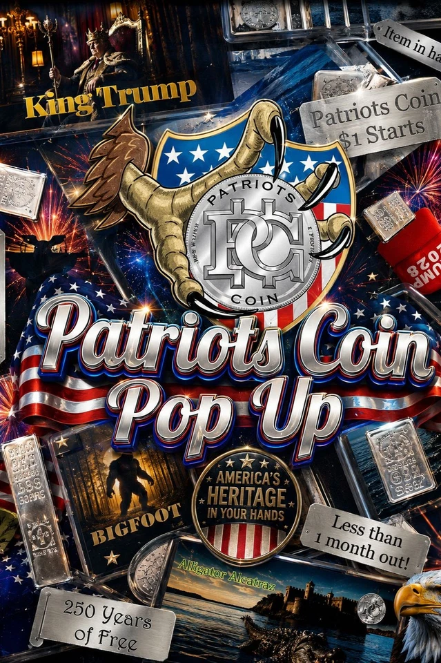 250 EVE FRIDAY POP UP FRACTIONAL GOLD SILVER PLATINUM!