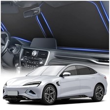 Car Sun Shade Windshield 2-Piece Foldable Car Front Window Sunshade, M-2 pcs