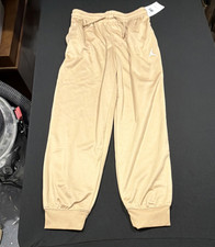 Jordan Boys Beige Jogger Pants M Jumpman  Elastic Waist Drawstring MSRP $45.00
