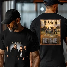Mana Band Vivir Sin Aire Tour 2025 T-Shirt, Mana 2sided T-Shirt