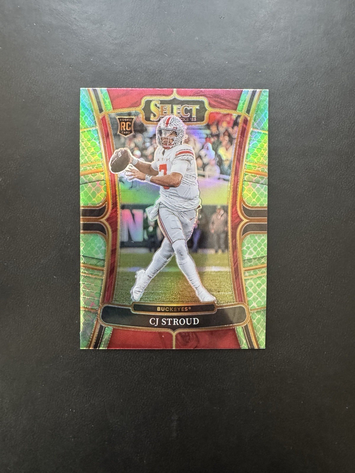 2023 Panini Select Draft Picks - Concourse C.J. Stroud #2 Dragon Scale Prizm