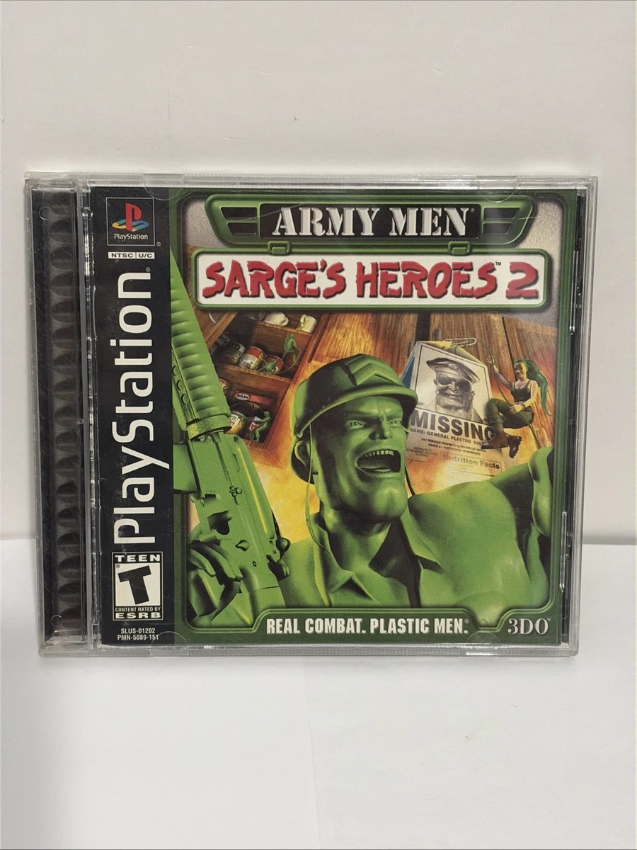 Jeu Army Men Sarge's Heroes 2 pour PS2 PAL FR en Boite - Floto Games | UK