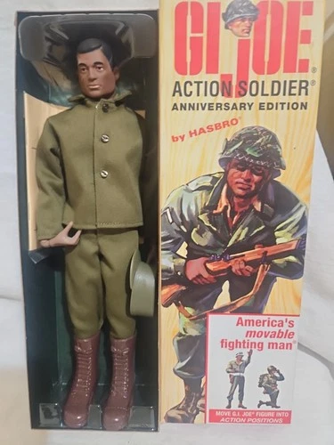 G I JOE HASBRO ACTION SOLDIER 40th ANNIVERSARY EDITION ACTION FIGURES 2003