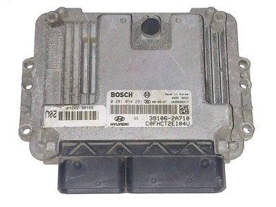 Hyundai Kia Motorsteuergerät ECU 0281014291 39106-2A710 IMMO OFF Plug&Play