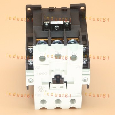 One NEW TECO CU-50R 110V AC CONTACTOR In Box #md