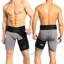 Hip Brace Compression Groin Support Wrap for Sciatica Pain Relief, Left or Right