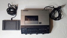 PARTS/REPAIRS Sanyo Memo-Scriber TRC-9100 Cassette Dictation Transcriber w/PEDAL