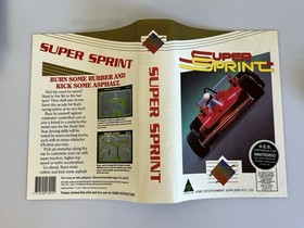 Super Sprint Nintendo NES HES Piggy Back Cart AUS Complete + Catalogue