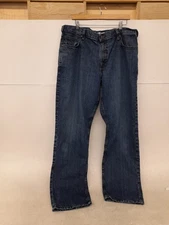 Men's Carhartt Relaxed Fit Blue Size 38 Straight Jeans