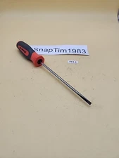 Snap- on tools SHD146 orange/grey 3/16" flathead long screwdriver USA 
