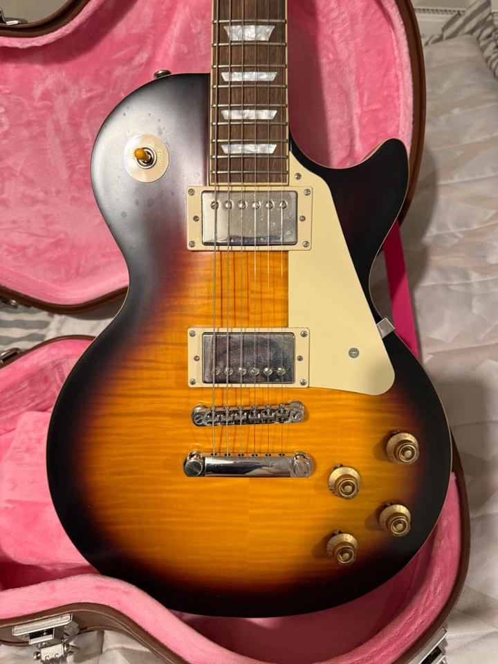 Epiphone Les Paul Standard 6-String Electric Guitar - Aged Dark Burst, photo 4 of 5