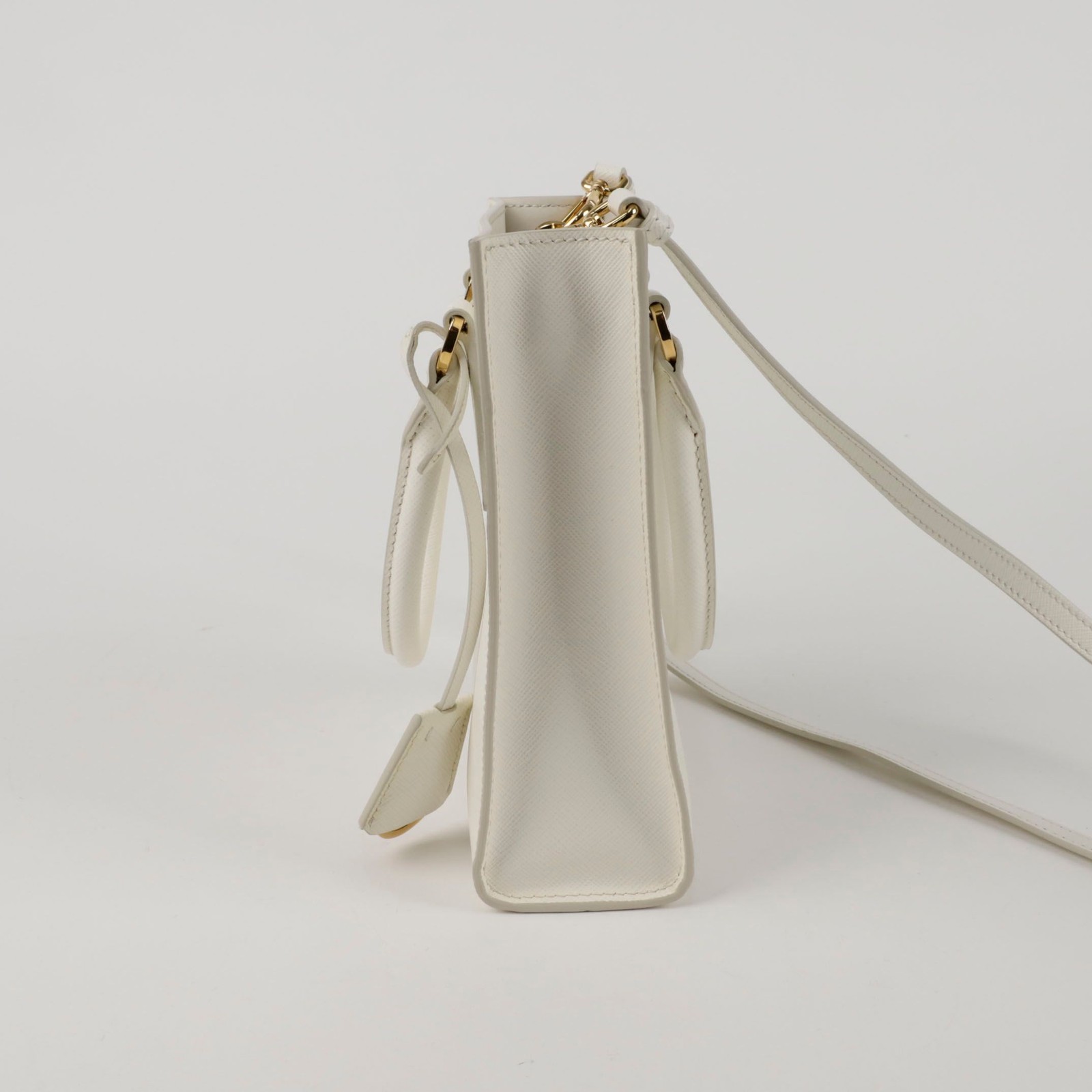 Prada 1BA358 Triangular Logo Mini Tote Shoulder B… - image 3