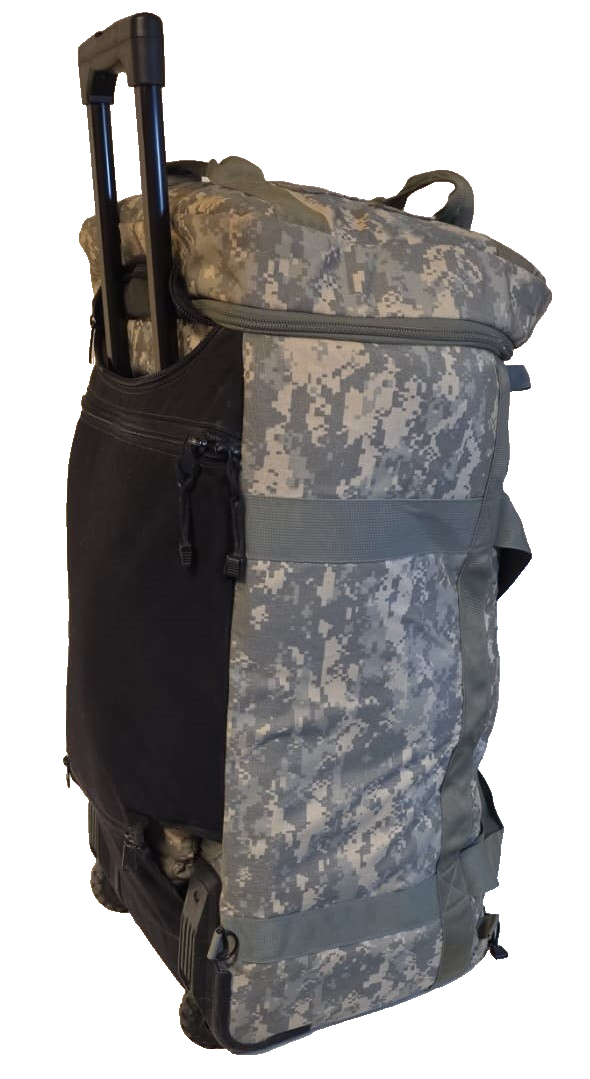 USGI Thin Air Rolling Deployment Bag Large Wheeled Military Duffel