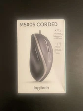 Logitech - M500s Advanced Wired Optical Mouse with Hyper-fast Scrolling & Tilt -