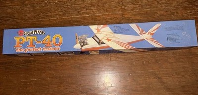 Great Planes PT-40 The Perfect Trainer-Vintage Model Airplane Kit New Old Stock