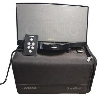Bose Sound Dock Digital Music System Series I Remote & Bose Case 30 Pin