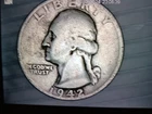 1942-S 25C Washington Quarter