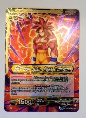 SS4 Son Goku, Apex Evolution (UC) - BT30-067 - Dragon Ball Super Masters CG