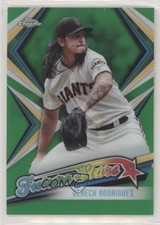 2019 Topps Chrome Future Stars Green Refractor 93/99 Dereck Rodriguez #FS-8 fm0